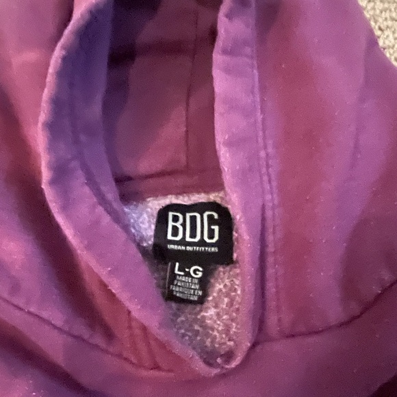 Purple Tie Dye Sweatshirt - Picture 4 of 6